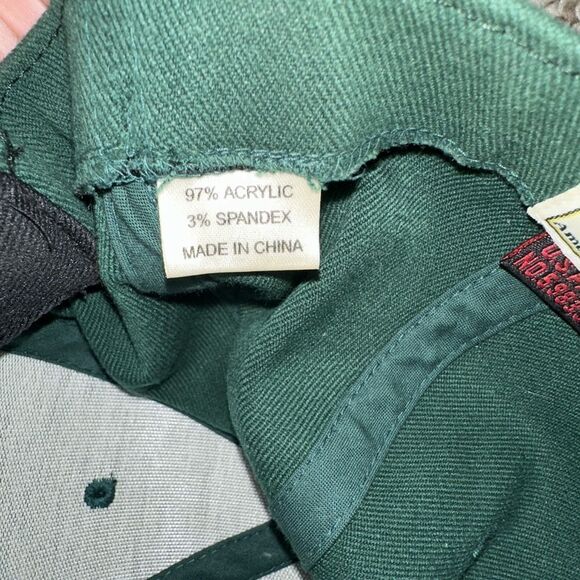 Mens Womens Masters Fitted Golf Hat S/M Green EUC - Picture 4 of 6